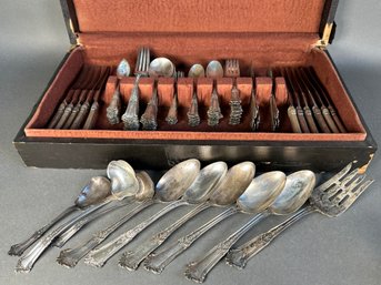 Vintage Alvin Sterling Silver Set With Box