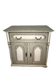 Antique Painted Shabby Chic Cabinet