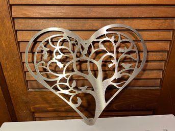 Laser Cut Steel Heart