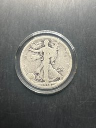 1918-S Walking Liberty Silver Half Dollar