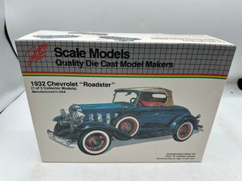 Scale Model 1932 Chevrolet Roadster - Unassembled Metal Kit NEW