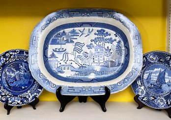 Antique Willow Wear And More British Ceramics