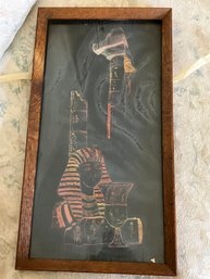 Egyptian Scratch Art