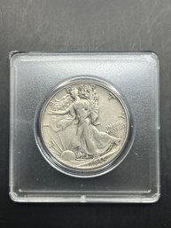 1945 Walking Liberty Silver Half Dollar