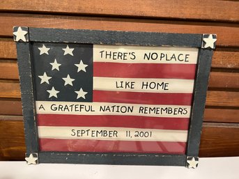 September 11th Remembrance American Flag Art