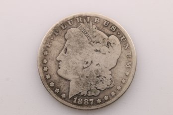 1887 O Morgan Silver Dollar Coin