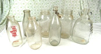 Antique And Vintage Bottles Dairy, Atlas, Ball And Zicky