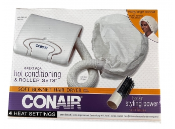 Vintage ConAir Soft Bonnet Hair Dryer