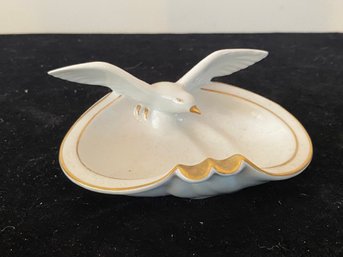 Germany Flying Seagull Ocean Wave Ashtray