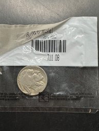 1934 Buffalo Nickel In Littleton Package