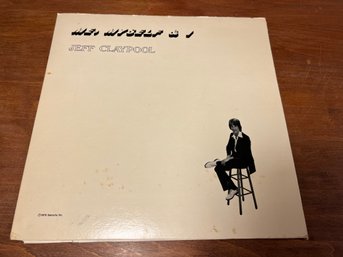 Signed Jeff Claypool 'Me, Myself & I' Vinyl LP Record