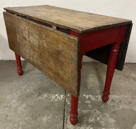 19th Century Country Drop Leaf Table
