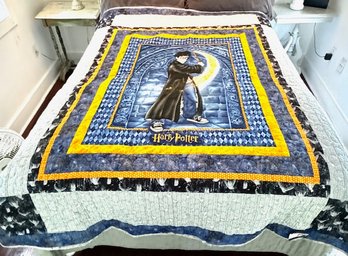 Harry Potter Handmade Twin/full Quilt By Christine Bickel