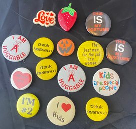 Button Pins And More