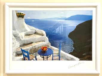 A Water View! / George Mies Signed Photograph Of Greece