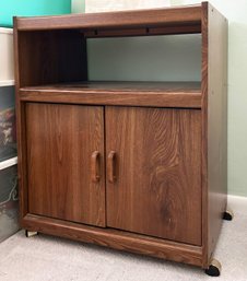 A Vintage Composite Cabinet - Bar Or Console