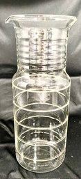 Vintage Pyrex Store N Pour Striped Juice Carafe