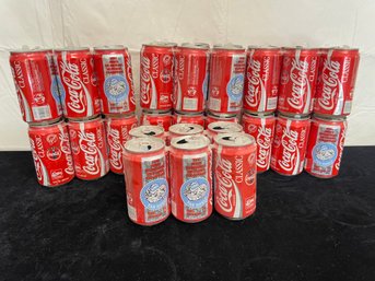 UNC Tarheels Collectible Coke Cans