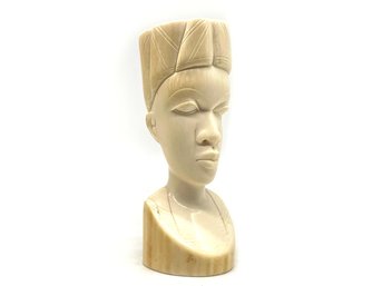 A Vintage Ivory Style African Carving