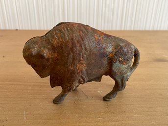 Cast Iron Buffalo Bank