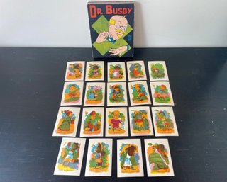 Mid Century Dr Busby Card Game By Milton Bradley