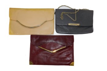 3 Vintage Clutch Evening Bags