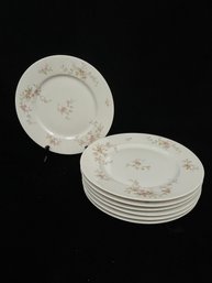 Set Of Dishes Pink Roses Theodore Haviland Limoges 10'