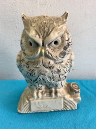 Ceramic Owl Figurine