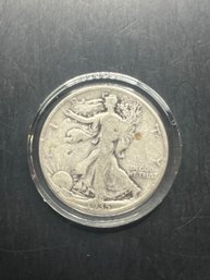 1935 Walking Liberty Silver Half Dollar