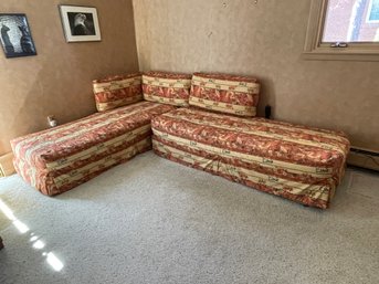Pair Of Day Beds  Also Using As A Sectional Seating.