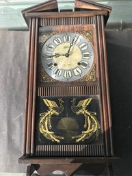 Vintage Clock  ,23 Inch By 12 Inch