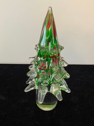 Christmas Glass Sculpture