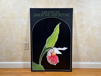 Vintage Poster On Foamboard, Lady Slipper, Minnesota Landscape Arboretum