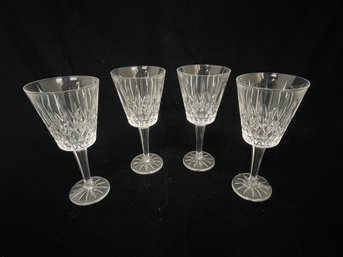 Set Of Dunraven Lead Crystal Glasses
