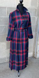 Pendleton Virgin Wool Plaid Two Piece Separates Set- Size 14