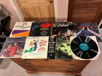 Eight Broadway Musical Vinyl Records