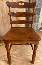 Antique Maple Side Chair