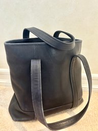 VIntage Coach Black Hampton Tote