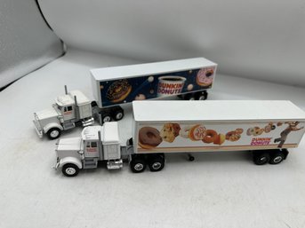 2 Dunkin Donut Trucks