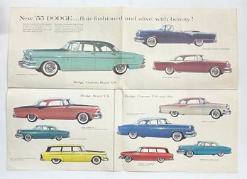 Original 1955 Dodge Advertising Pamphlet