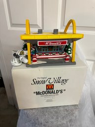 Dept 56 Snow Village McDonalds 1997