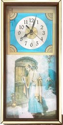 A Religious Themed Wall Clock