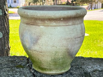 A Cast Stone Garden Planter