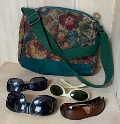 Sunglasses And Purse