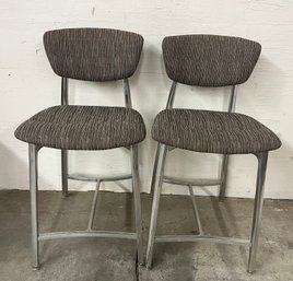 Two Mid-century Italian Azcast Chairs