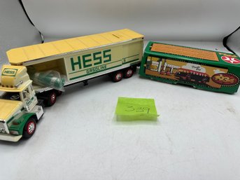 Ertl Doodle Bug  1934 New In Box & Hess Gasoline Truck With Hess Barrels New