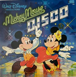 MICKEY MOUSE DISCO- Vinyl LP 1979 Disneyland Records 2504 - VERY GOOD CONDITION