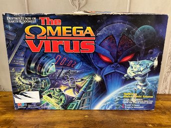 Rare The Omega Virus Milton Bradley Vintage Board Game