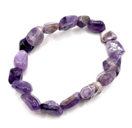 Beautiful Amethyst Color Healing Stone Bracelet