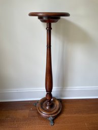 Antique Plant Stand Pedestal Table